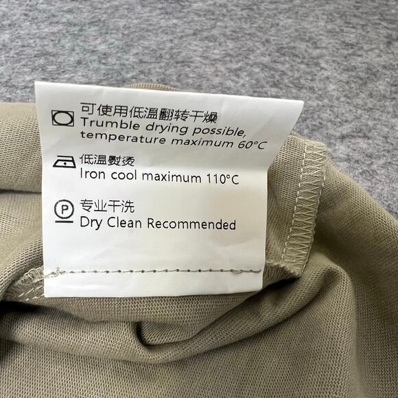 310 Mood Unisex Beige Shower Graphic Short Sleeve T-Shirt Size Med - Picture 6 of 9